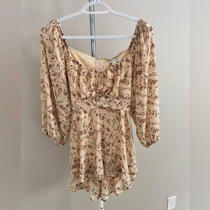 Brand New Floral Romper - Medium